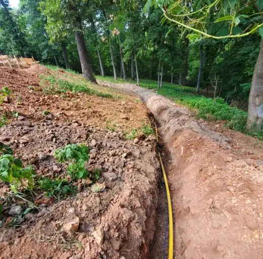 Gas & Sewer Lines